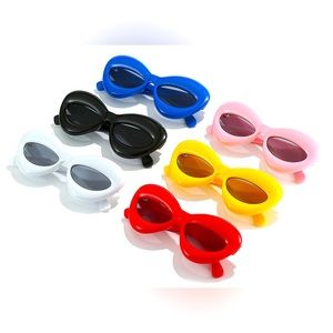Inflated Cat Eye Sunglasses